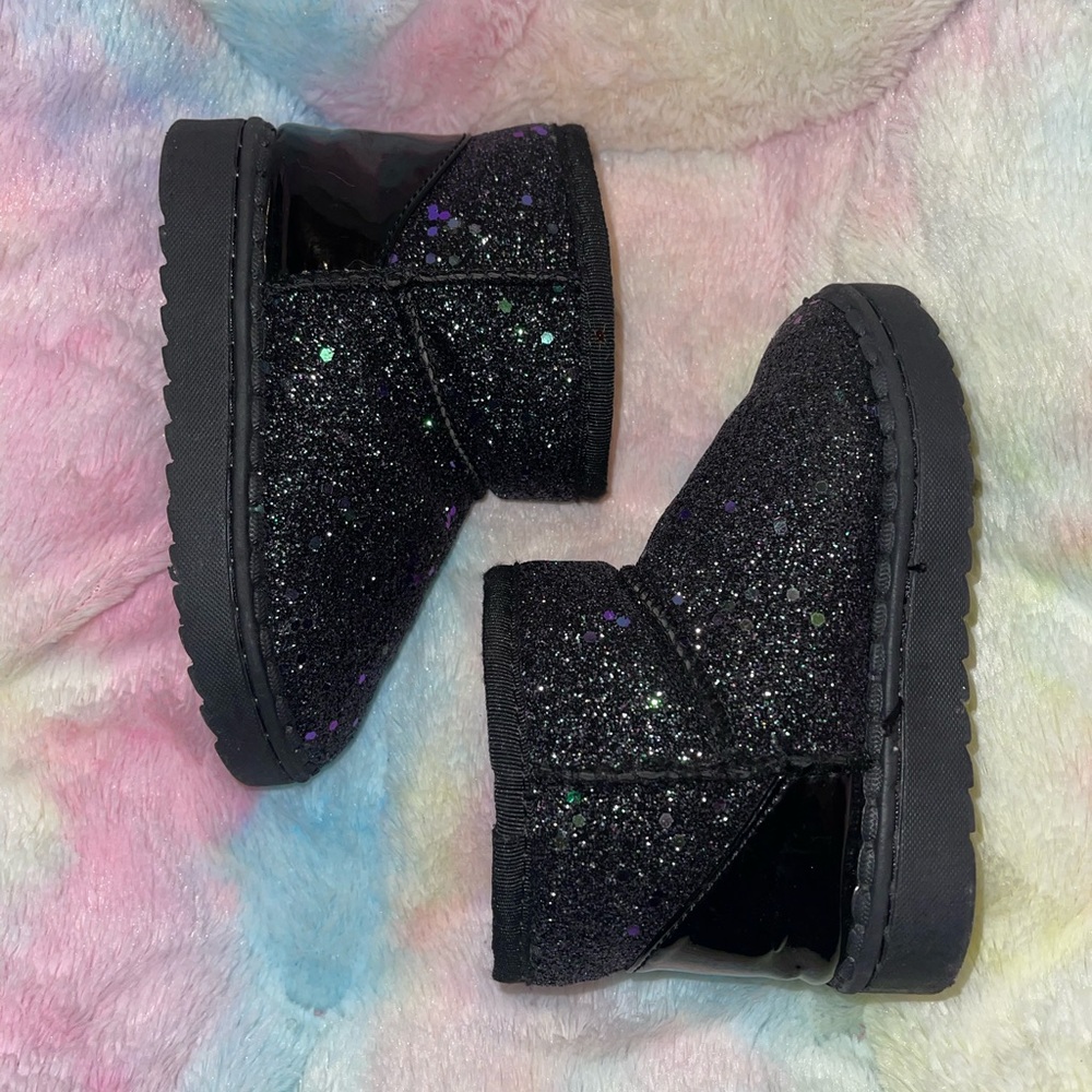 glitter boots
